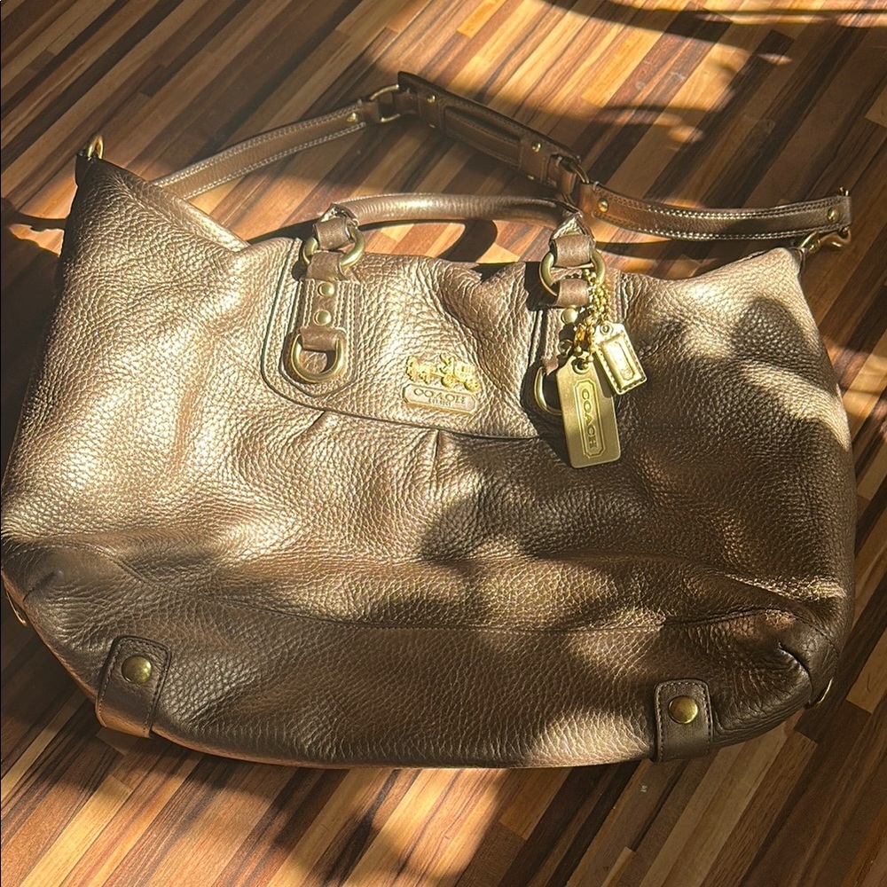 Coach Gold Purse